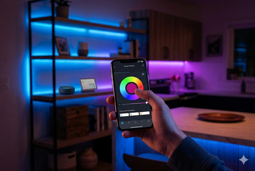 iluminación LED inteligente