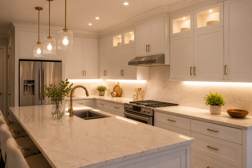 iluminación LED para cocina