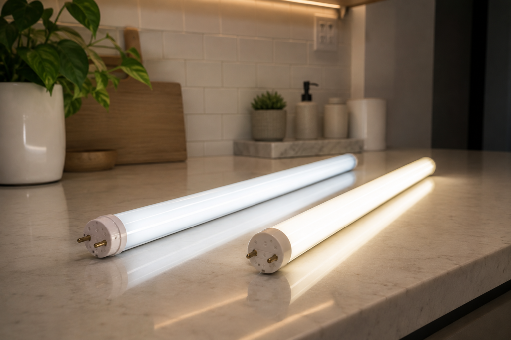 LED vs fluorescente