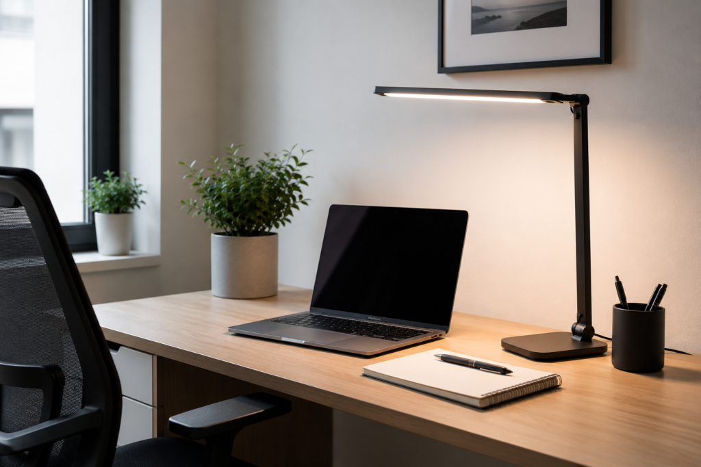iluminación LED para oficina en casa