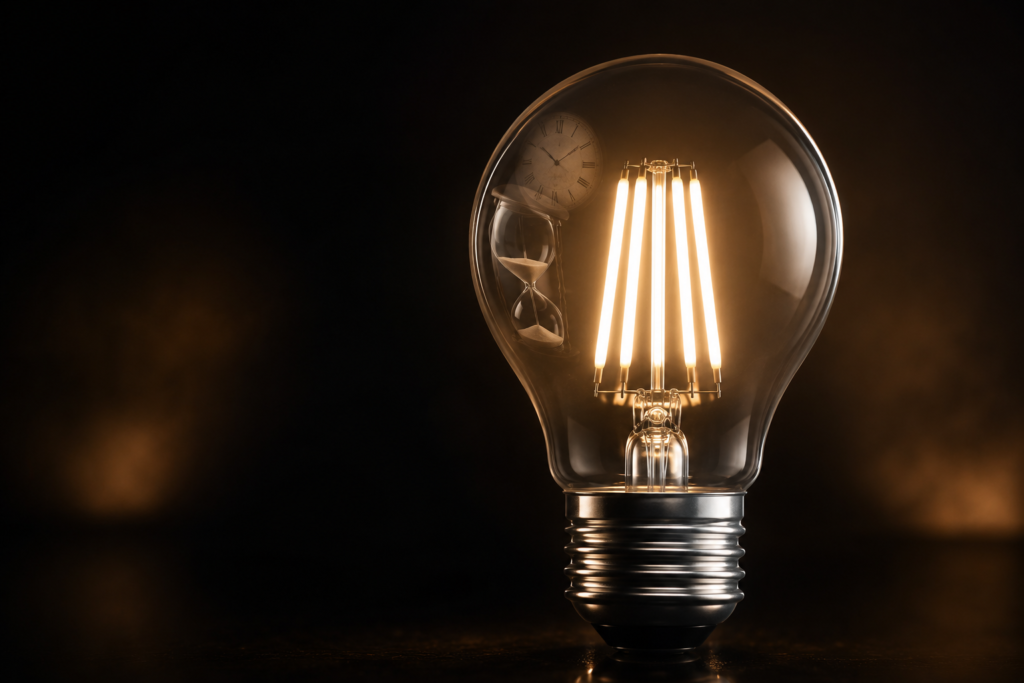 vida útil de las bombillas LED